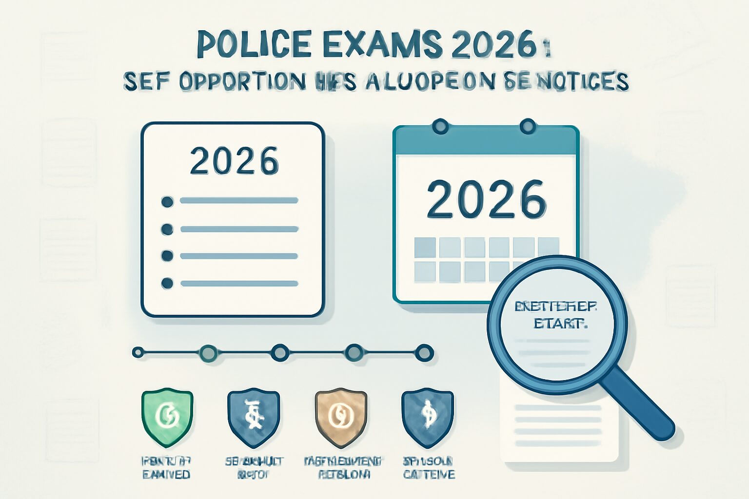 Concursos de polícia 2026: veja oportunidades e próximos editais