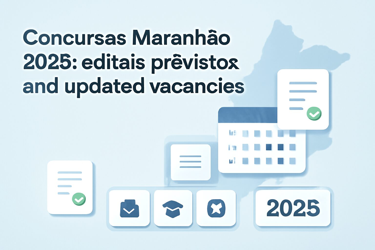Concursos Maranhão 2026: editais previstos e vagas atualizadas