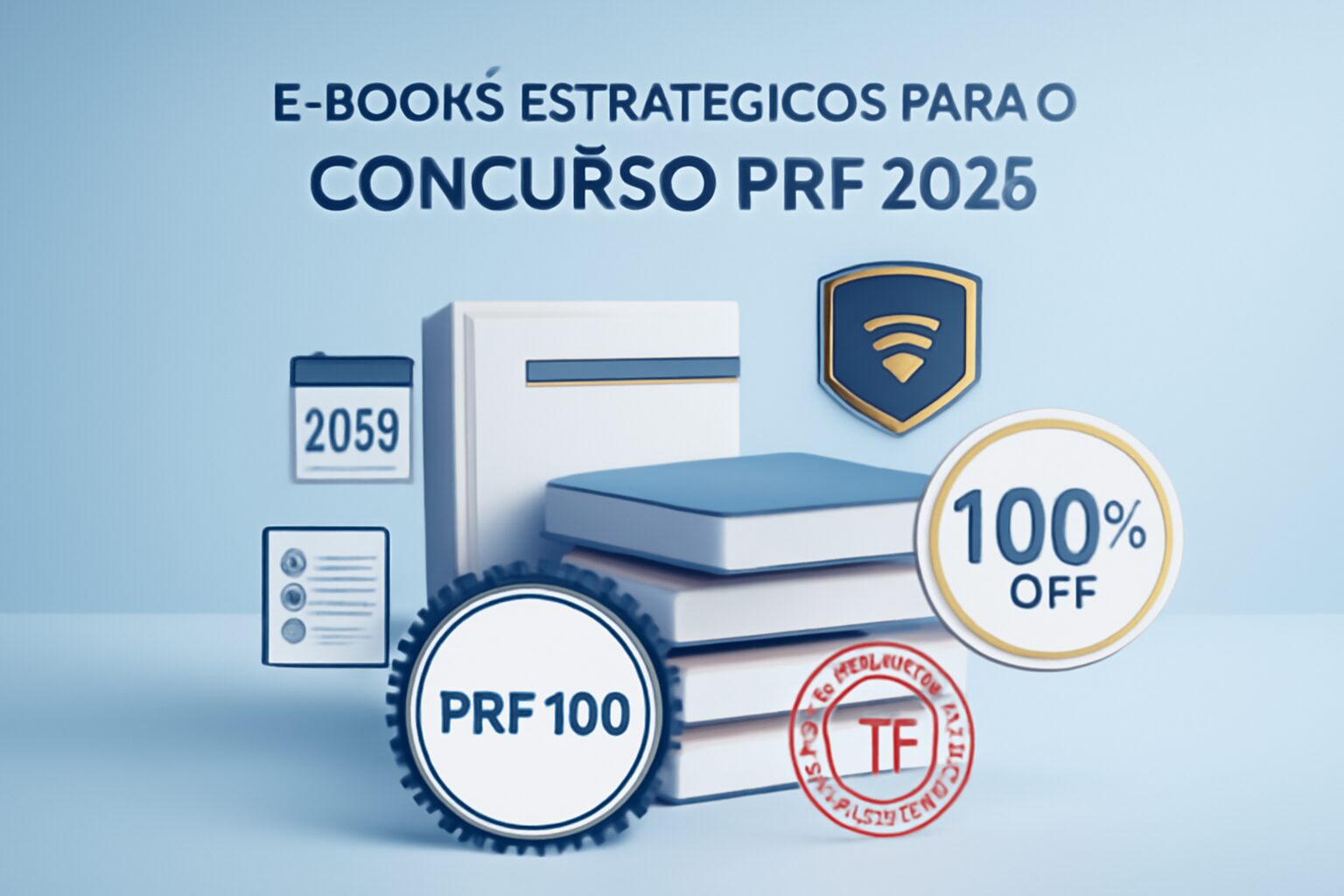 E-books Estratégicos para o Concurso PRF 2026 com Cupom PRF100