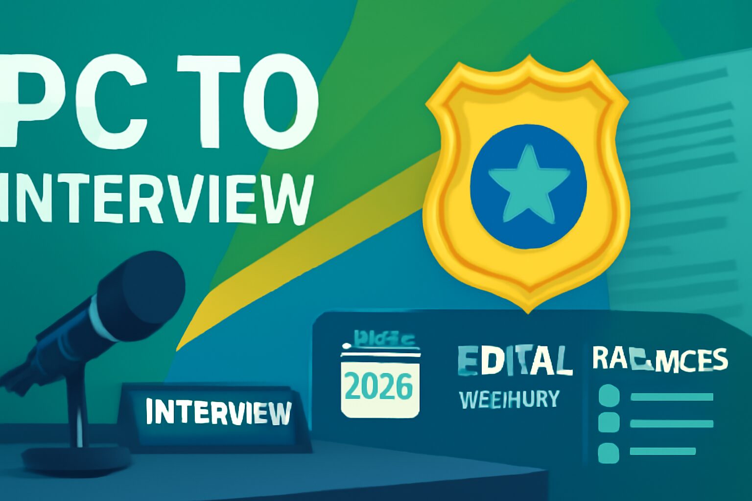 Concurso PC TO 2026: entrevista exclusiva e previsão de edital