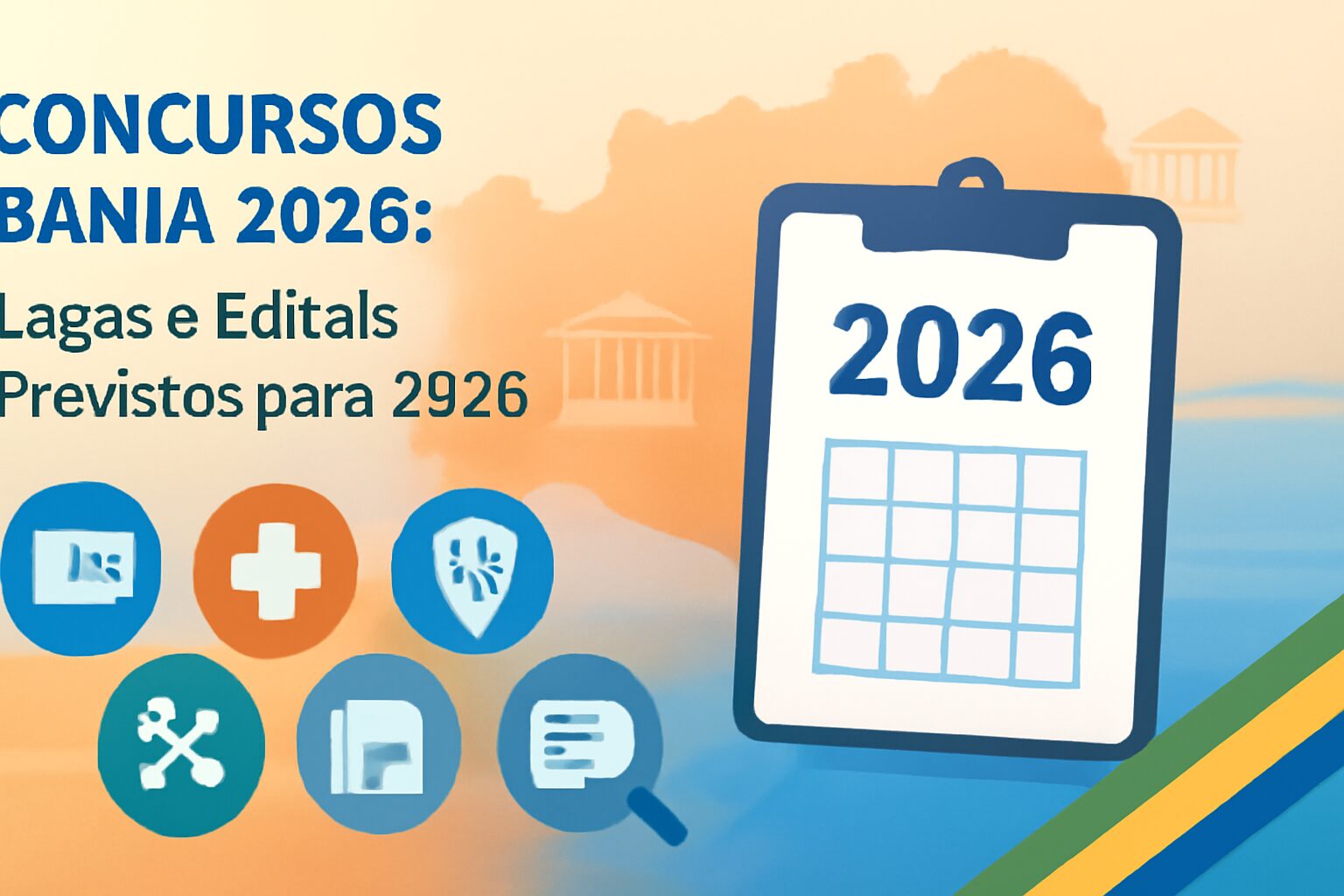Concursos Bahia 2026: vagas e editais previstos para 2026